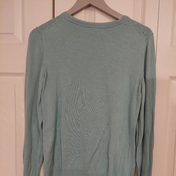 Banana Republic Mint Green Sweater Size Large - Picture 3 of 5